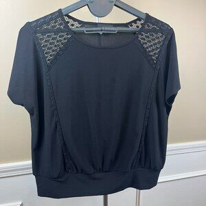 Stitch Fix Fortune + Ivy Haro Lace Detail Knit Top